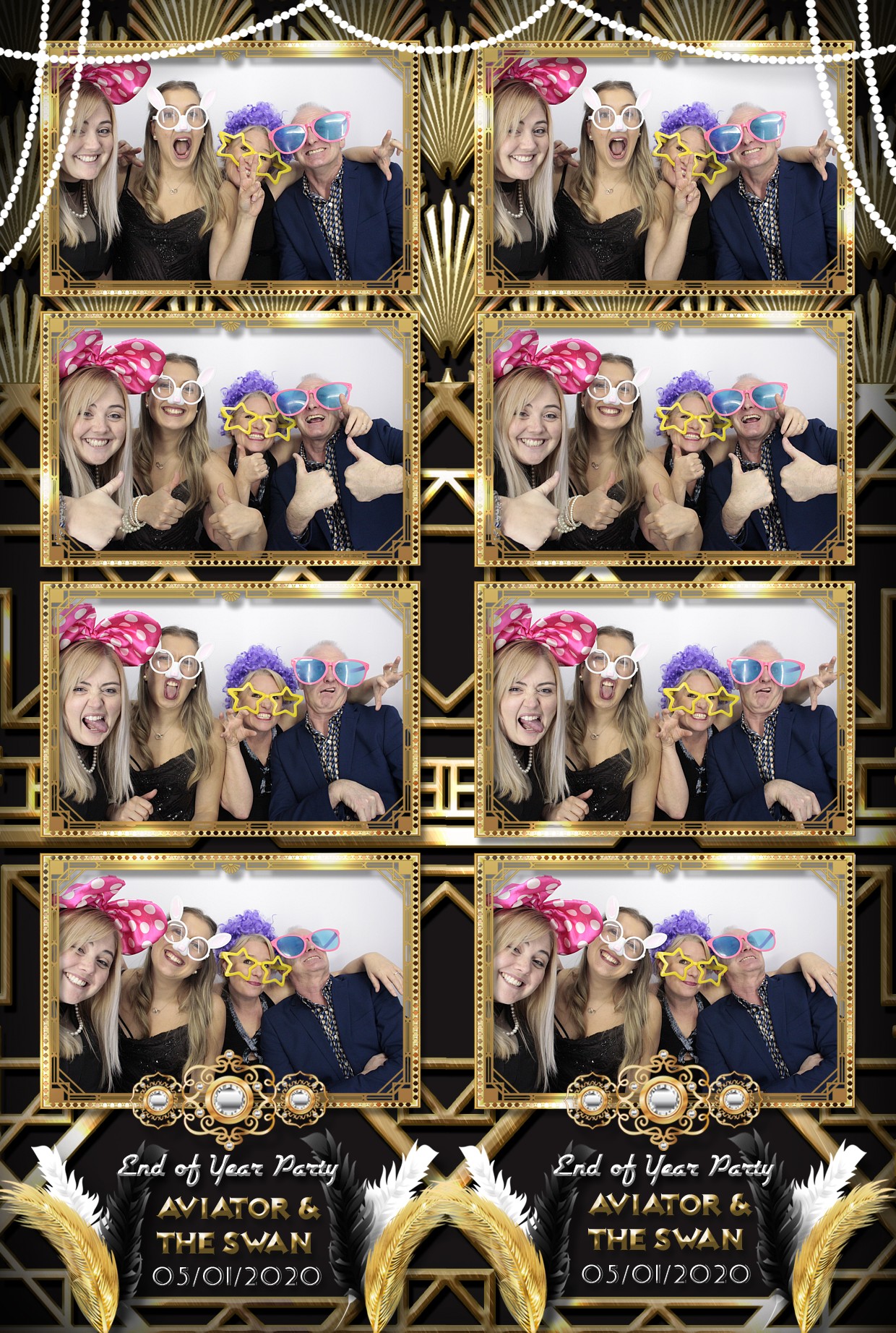 End of Year Party – Aviator  | View more photos from the event at gallery.myphotoboothexperience.co.uk/u/MyPhotoBoothExperienceLtd/End-of-Year-Party-–-Aviator